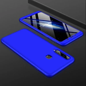 Techno Guru Samsung Galaxy A9 2018 3 Parçalı Tam Koruma Şık Astrea Premium Sert Kılıf