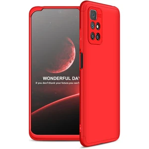 Techno Guru Redmi 10 3 Parçalı Tam Koruma Şık Astrea Premium Sert Kılıf