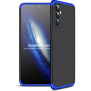 Techno Guru Samsung Galaxy M23 3 Parçalı Tam Koruma Şık Astrea Premium Sert Kılıf