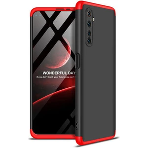 Techno Guru Realme 6 3 Parçalı Tam Koruma Şık Astrea Premium Sert Kılıf