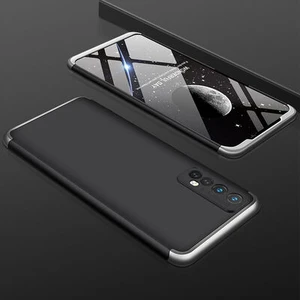 Techno Guru Realme 7 3 Parçalı Tam Koruma Şık Astrea Premium Sert Kılıf