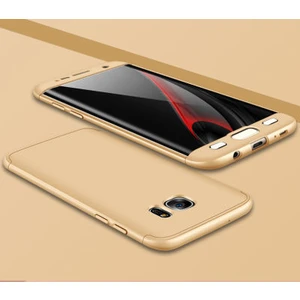 Techno Guru Samsung Galaxy S7 Edge 3 Parçalı Tam Koruma Şık Astrea Premium Sert Kılıf