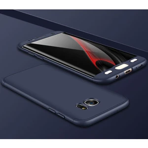 Techno Guru Samsung Galaxy S7 Edge 3 Parçalı Tam Koruma Şık Astrea Premium Sert Kılıf