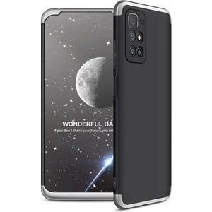 Techno Guru Redmi 10 3 Parçalı Tam Koruma Şık Astrea Premium Sert Kılıf