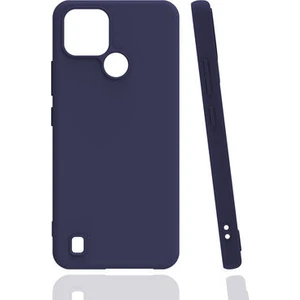 Techno Guru Realme C21 Soft Yapılı ve Esnek Şık Biye Silikon Kılıf