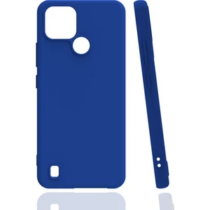 Realme C21 Kılıf Mat ve Yumuşak Yapılı Şık Esnek Flexo Premium Kapak