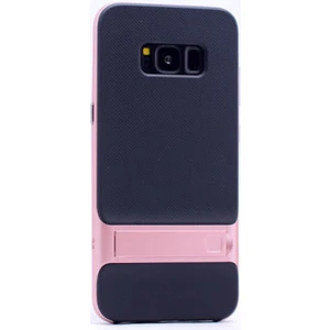 Techno Guru Samsung Galaxy S8 Plus Şık Tasarımlı Standlı Verus Silikon Kılıf Verus