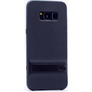 Techno Guru Samsung Galaxy S8 Plus Şık Tasarımlı Standlı Verus Silikon Kılıf Verus