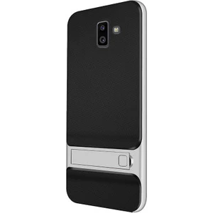 Techno Guru Samsung Galaxy J6 Plus Şık Tasarımlı Standlı Verus Silikon Kılıf Verus