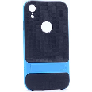 Techno Guru iPhone Xr Şık Tasarımlı Standlı Verus Silikon Kılıf Verus
