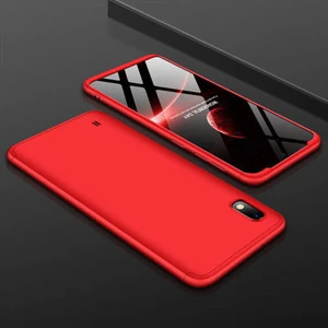 Techno Guru Samsung Galaxy A10 3 Parçalı Tam Koruma Şık Astrea Premium Sert Kılıf