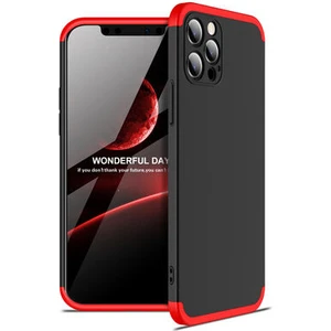 Techno Guru iPhone 12 Pro Max 3 Parçalı Tam Koruma Şık Astrea Premium Sert Kılıf