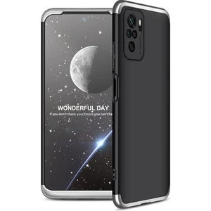 Techno Guru Redmi Note 10S 3 Parçalı Tam Koruma Şık Astrea Premium Sert Kılıf