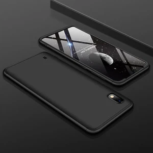 Techno Guru Samsung Galaxy A10 3 Parçalı Tam Koruma Şık Astrea Premium Sert Kılıf