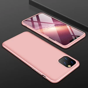 Techno Guru iPhone 11 Pro Max 3 Parçalı Tam Koruma Şık Astrea Premium Sert Kılıf
