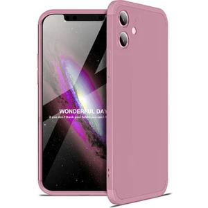 Techno Guru iPhone 12 Mini 3 Parçalı Tam Koruma Şık Astrea Premium Sert Kılıf