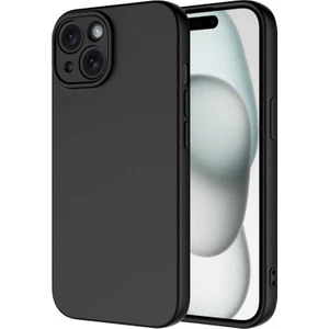Techno Guru iPhone 15 Plus Içi Kadife Dolgulu Şık Candy Lansman Silikon Kılıf