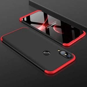 Techno Guru Huawei Y7 Prime 2019 3 Parçalı Tam Koruma Şık Astrea Premium Sert Kılıf