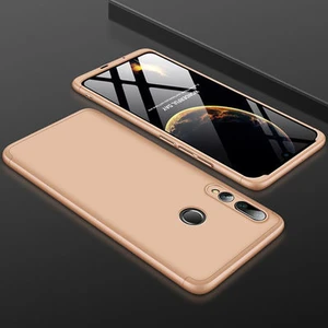 Techno Guru Huawei Y9 Prime 2019 3 Parçalı Tam Koruma Şık Astrea Premium Sert Kılıf