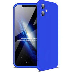 Techno Guru iPhone 12 Mini 3 Parçalı Tam Koruma Şık Astrea Premium Sert Kılıf