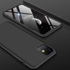 Techno Guru iPhone 11 3 Parçalı Tam Koruma Şık Astrea Premium Sert Kılıf