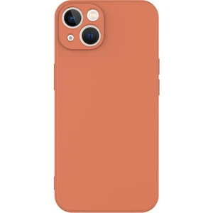 Techno Guru iPhone 13 Mini Içi Kadife Dolgulu Şık Candy Lansman Silikon Kılıf