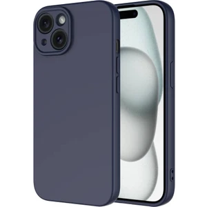Techno Guru iPhone 15 Plus Içi Kadife Dolgulu Şık Candy Lansman Silikon Kılıf