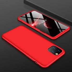Techno Guru iPhone 11 Pro Max 3 Parçalı Tam Koruma Şık Astrea Premium Sert Kılıf