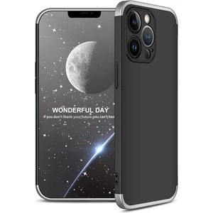Techno Guru iPhone 13 Pro Max 3 Parçalı Tam Koruma Şık Astrea Premium Sert Kılıf