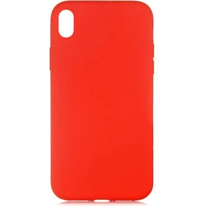 Techno Guru iPhone Xr Içi Kadife Dolgulu Şık Candy Lansman Silikon Kılıf