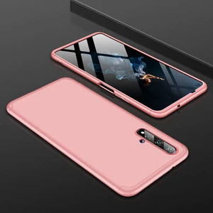 Techno Guru Huawei Nova 5t 3 Parçalı Tam Koruma Şık Astrea Premium Sert Kılıf