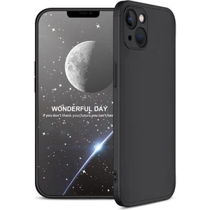 Techno Guru iPhone 13 Mini 3 Parçalı Tam Koruma Şık Astrea Premium Sert Kılıf
