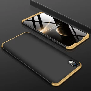 Techno Guru Redmi 7A 3 Parçalı Tam Koruma Şık Astrea Premium Sert Kılıf