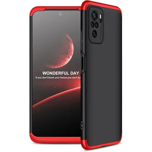 Techno Guru Redmi Note 10S 3 Parçalı Tam Koruma Şık Astrea Premium Sert Kılıf