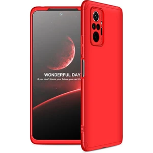 Techno Guru Redmi Note 10 Pro 3 Parçalı Tam Koruma Şık Astrea Premium Sert Kılıf
