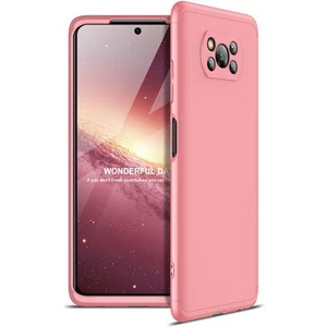Techno Guru Poco X3 3 Parçalı Tam Koruma Şık Astrea Premium Sert Kılıf