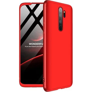 İ She Redmi Note 8 Pro Kılıf Altı ve Üstü Sökülebilir Sert Bossy Premium Kapak