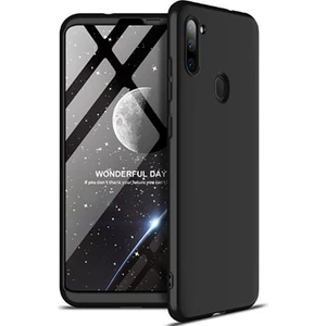 Techno Guru Samsung Galaxy A11 3 Parçalı Tam Koruma Şık Astrea Premium Sert Kılıf