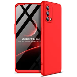 Techno Guru Oppo A74 4g 3 Parçalı Tam Koruma Şık Astrea Premium Sert Kılıf