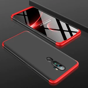 Techno Guru Oppo A9 2020 3 Parçalı Tam Koruma Şık Astrea Premium Sert Kılıf