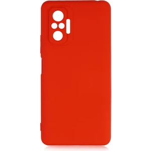 Techno Guru Redmi Note 10 Pro Içi Kadife Dolgulu Şık Candy Lansman Silikon Kılıf
