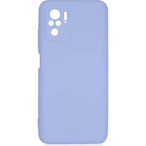 Techno Guru Redmi Note 10S Içi Kadife Dolgulu Şık Candy Lansman Silikon Kılıf