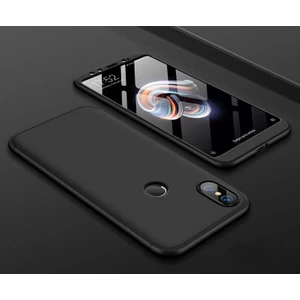 Techno Guru Xiaomi Mi A2 Lite 3 Parçalı Tam Koruma Şık Astrea Premium Sert Kılıf