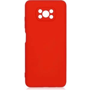 Techno Guru Poco X3 Pro Içi Kadife Dolgulu Şık Candy Lansman Silikon Kılıf