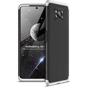 Techno Guru Poco X3 Pro 3 Parçalı Tam Koruma Şık Astrea Premium Sert Kılıf
