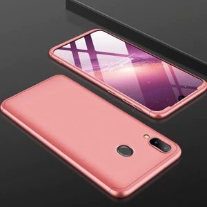 Techno Guru Huawei P Smart 2019 3 Parçalı Tam Koruma Şık Astrea Premium Sert Kılıf