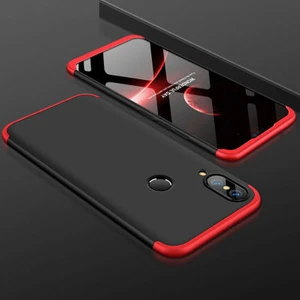Techno Guru Huawei P20 Lite 3 Parçalı Tam Koruma Şık Astrea Premium Sert Kılıf