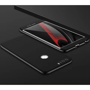 Huawei P9 Lite 2017 Kılıf 3 Parçalı Şık Patch Sert Silikon Kapak