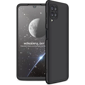 Techno Guru Samsung Galaxy A22 4g 3 Parçalı Tam Koruma Şık Astrea Premium Sert Kılıf