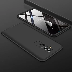 Techno Guru Huawei Mate 20 Lite 3 Parçalı Tam Koruma Şık Astrea Premium Sert Kılıf